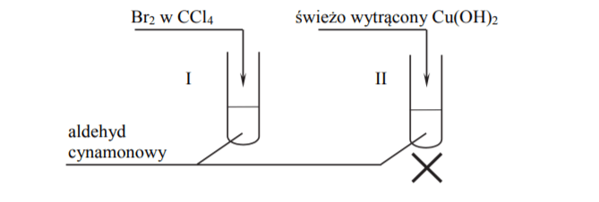 zzz 1 - Aldehyd cynamonowy to związek o wzorze: