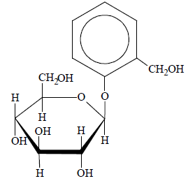 Image 113 - Jednym z glikozydów jest salicyna o wzorze: