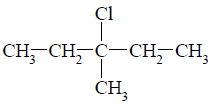 Image 161 - Spośród izomerycznych alkenów o wzorze sumarycznym C6H12 tylko alkeny A i B utworzyły w reakcji z HCl (jako produkt główny) halogenek alkilowy o wzorze: