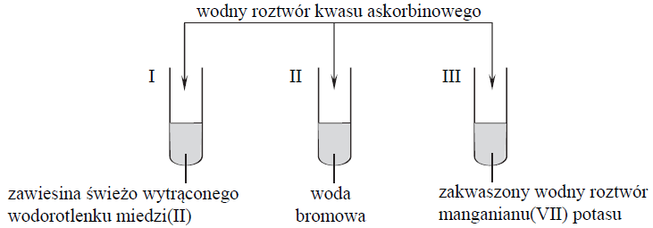 Image 56 1 - W cząsteczce kwasu askorbinowego (witaminy C) występują dwa enolowe atomy węgla, czyli atomy węgla o hybrydyzacji sp2 z przyłączonymi grupami hydroksylowymi. Cząsteczka tego związku zawiera ponadto dwa asymetryczne atomy węgla – o hybrydyzacji sp3 z przyłączonymi czterema różnymi podstawnikami. Poniżej przedstawiono wzór witaminy C, w którym małymi literami oznaczono poszczególne atomy węgla.