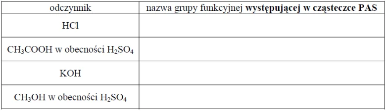 Image 49 - Poniższy wzór przedstawia cząsteczkę kwasu p-aminosalicylowego, leku o działaniu przeciwgruźliczym, nazywanego w skrócie PAS.