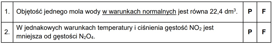 6 - Oceń prawdziwość poniższych zdań. Zaznacz P, jeżeli zdanie jest prawdziwe, albo F – jeśli jest fałszywe. 